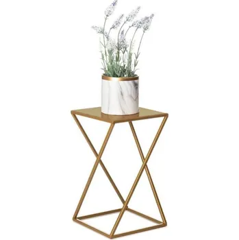 Stojan na květiny Stojan na květiny 40x24 cm zlatá