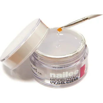 Umělé nehty Nailee modelovací UV gel clear 15g