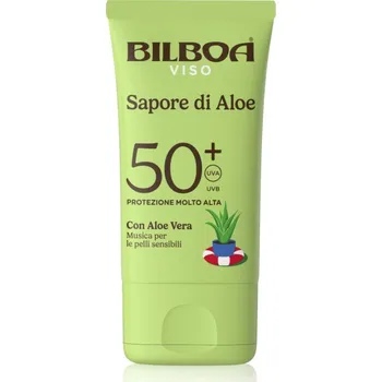 Čistič uší Bilboa Sapore di Aloe Viso opalovací krém s aloe vera SPF 50+ 40 ml