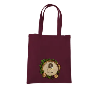 Nákupní taška Bastard Vinný horoskop: Lev taška Burgundy