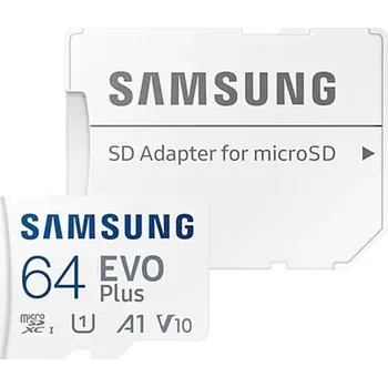 Paměťová karta Samsung Evo 64 GB Bílá MB-MC64KA/EU
