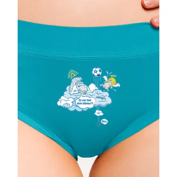 Souprava dámského spodního prádla Bastard Out dámské kalhotky Turquoise