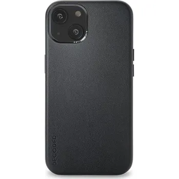 Pouzdro na mobilní telefon Decoded MagSafe BackCover Decoded MagSafe kožený kryt pro iPhone 13 - černý Černá