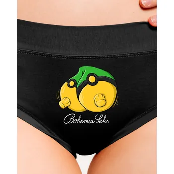 Souprava dámského spodního prádla Bastard Bohemia Seks dámské kalhotky Black