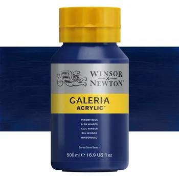 Výtvárné potřeby Akrylová barva Winsor & Newton 500ml - Winsor Blue
