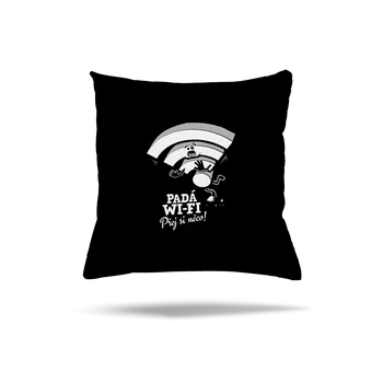 Polštář Bastard Padá wi-fi polštář Black