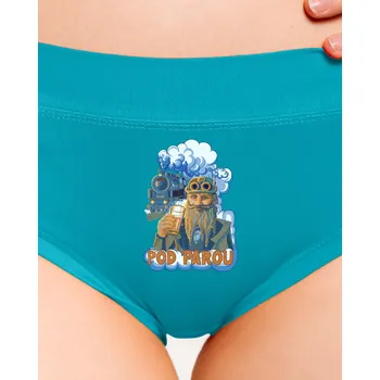 Souprava dámského spodního prádla Bastard Pod parou dámské kalhotky Turquoise