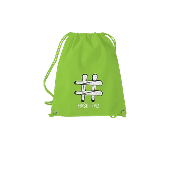 Sportovní vak Bastard Hash tag vak Apple Green