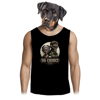 Pánské tílko Bastard Dů-chodci pánské tílko Black