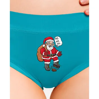 Souprava dámského spodního prádla Bastard Ho ho ho dámské kalhotky Turquoise