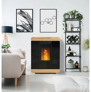 Krbová kamna KLOVER DIVA MULTIAIR WOOD GAS