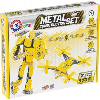 ostatní stavebnice Stavebnice Robot-Dron Technok 0136. 570 dílků. Pro děti