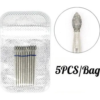 5 ks Frézky na nehty pro gelové nehty doma | bruska, nástroje na manikúru - 55 5 ks