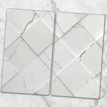 Obraz Odolné a stylové kuchyňské skleněné desky s motivem mozaikových dlaždic 2x30x52