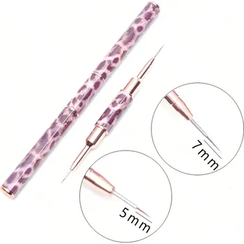 Štětec na zdobení nehtů, štětec na gel akryl nail art | štětec, doplněk - 06