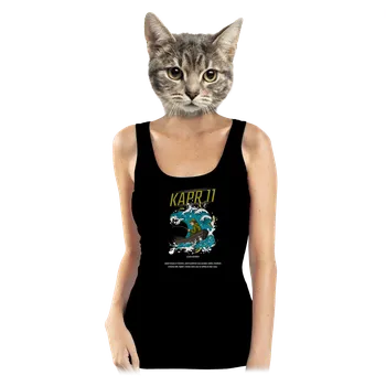 Bastard Kapr 11 dámské tílko klasické Black