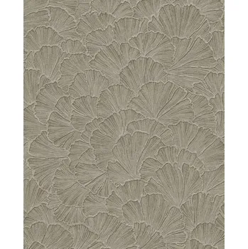 Tapeta Eijffinger Vliesová tapeta na zeď, hnědá, listy Gingka, 350525, Riviera Maison, Eijffinger, velikost 10 x 0,52 m