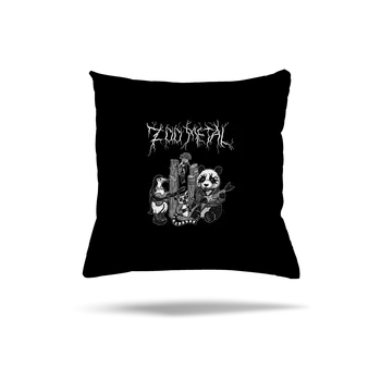 Polštář Bastard ZOO metal polštář Black