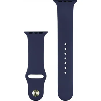 Řemínek na hodinky Coteetci Silicone Sports Band COTEetCI silikonový sportovní řemínek pro Apple Watch Series 1-9 (38/40/41mm) / 10 (42mm), modrý Modrá