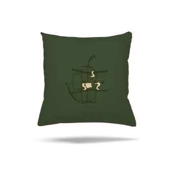 Polštář Bastard Jablko polštář Olive Green