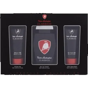 Kosmetická sada Tonino Lamborghini Classico Dárková sada, Toaletní voda EDT 125ml + Sprchový gel 100ml + Balzám po holení 100ml