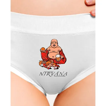 Souprava dámského spodního prádla Bastard Nirvána dámské kalhotky White
