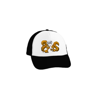 Kšiltovka Bastard Alergická veverka kšiltovka truckerka Black cap