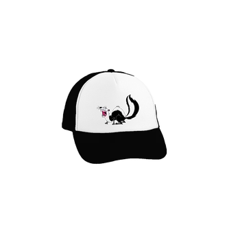 Kšiltovka Bastard Skunk kšiltovka truckerka Black cap