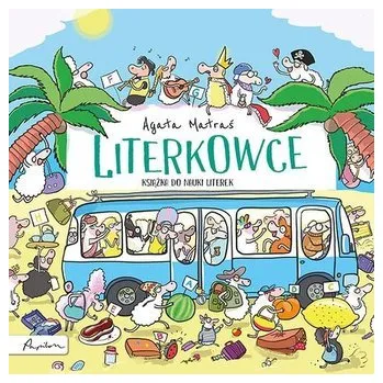 Bystrá hlava Literkowce (książka do nauki literek) - Agata Matraś