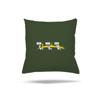 Polštář Bastard Ostravačka polštář Olive Green