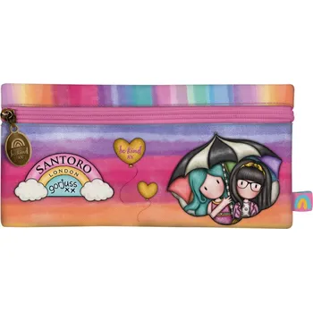 Peněženka Penál na zip - "Be Kind To Each Other" od firmy SANTORO London Gorjuss Be Kind (Gorjuss - Pencil Case - "Be Kind To Each Other")