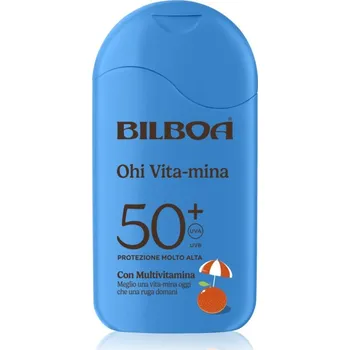 Přípravek na opalování Bilboa Ohi Vitamina Latte opalovací mléko s vitamíny SPF 50+ 200 ml