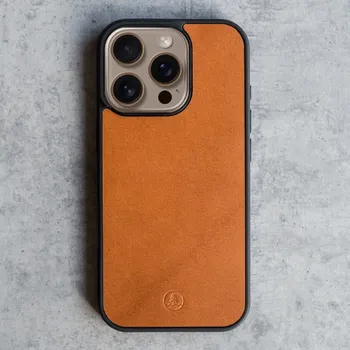 Pouzdro na mobilní telefon Vidra Brand MagSafe kožený kryt pro Apple iPhone 13 Mini Světlý