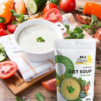 Keto dieta MixSlim Dietní polévka zeleninová 300g (10 porcí)