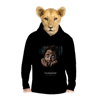 Chlapecká mikina Bastard B13: Tvoje noční můra dětská mikina klokanka Black