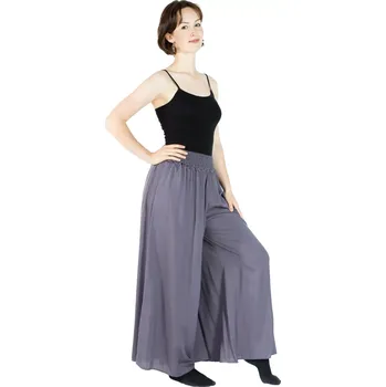 Dámské kalhoty Široké kalhoty / Kalhotová sukně Ciara Grey, Sittar UNI