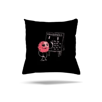 Polštář Bastard Rýmička polštář Black