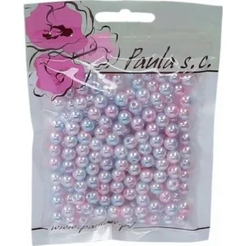 Dětské navlékací korálky Korálky 8mm duhový mix plastové 50 g