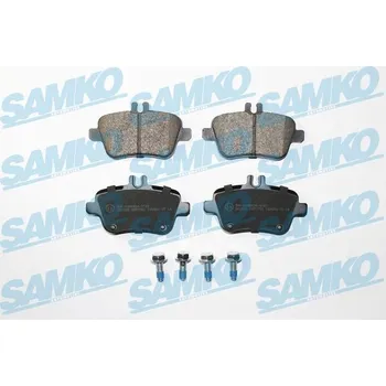 Brzdová destička Sada brzdových destiček, kotoučová brzda SAMKO 5SP1782