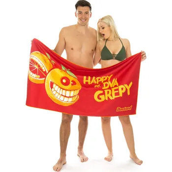 Bastard Happy grepy rychleschnoucí osuška - červená