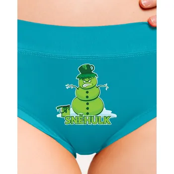 Souprava dámského spodního prádla Bastard Sněhulk dámské kalhotky Turquoise