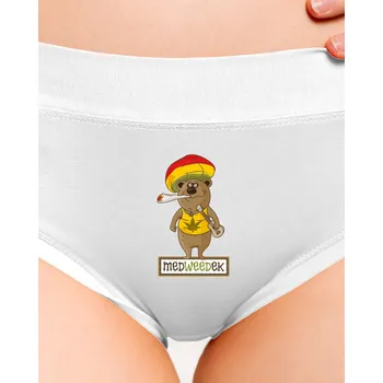 Souprava dámského spodního prádla Bastard Medweedek dámské kalhotky White