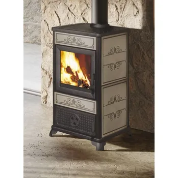 Krbová kamna EK63 Smart Fire Edilkamin FANCY EVO EK63FANCYEVOTORTORA tortora