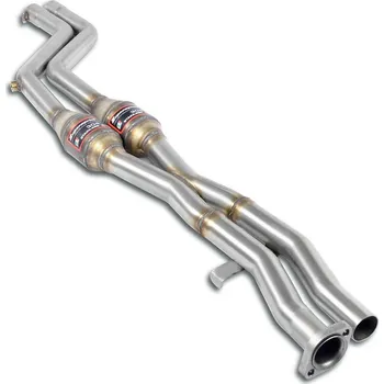 Katalyzátor Přední díl výfuku s metalickým katalyzátorem, pravá + levá Supersprint 043402