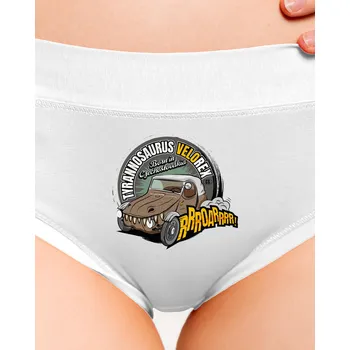 Souprava dámského spodního prádla Bastard Tyrannosaurus Velorex dámské kalhotky White