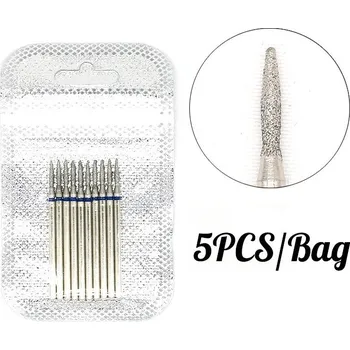 5 ks Frézky na nehty pro gelové nehty doma | bruska, nástroje na manikúru - 57 5 ks
