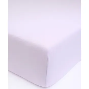 Prostěradlo Jersey prostěradlo s elastanem Deluxe 200 × 200 cm – lila