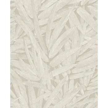 Tapeta Eijffinger Vliesová tapeta na zeď, krémovo-béžová, listy, 350540, Riviera Maison, Eijffinger, velikost 10 x 0,52 m