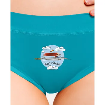 Souprava dámského spodního prádla Bastard Mach 3 dámské kalhotky Turquoise