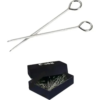 Nástroj na niť a příze Špendlík čalounický s očkem 1x67 mm 50 kusů